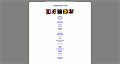 Desktop Screenshot of lazydancer.com