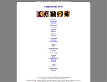 Tablet Screenshot of lazydancer.com